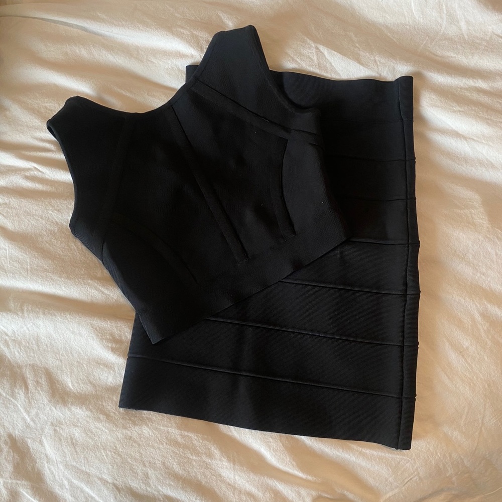 Top and skirt matching set